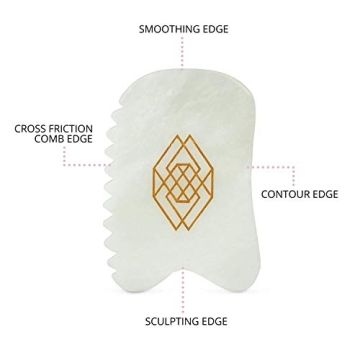 ILLUMINA BEAUTY Gua Sha Facial Tool for Sculpting & Drainage