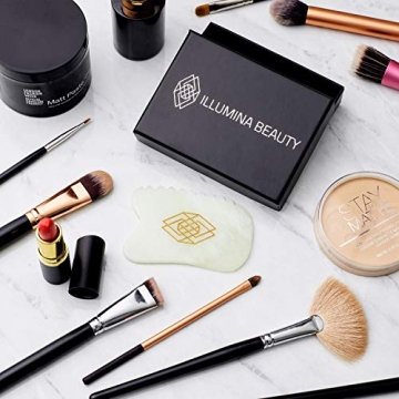 ILLUMINA BEAUTY Gua Sha Facial Tool for Sculpting & Drainage