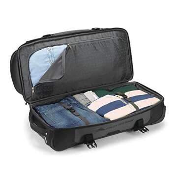 High Sierra Travel Bag - Durable Wheeled Duffel for All