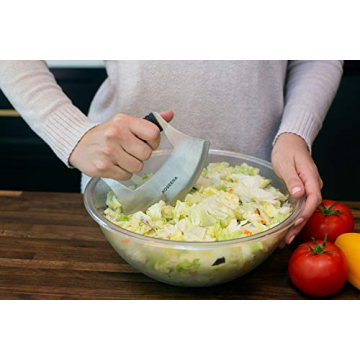 Koseena Salad Chopper and Bowl for Effortless Meal Prep