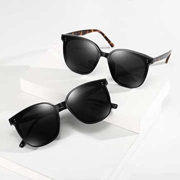 Stylish Oversized Polarized Cat Eye Sunglasses for Everyone