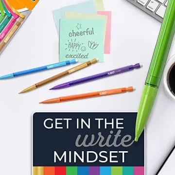 BIC Color Cues 60-Count Mechanical Pencil Set for School Supplies