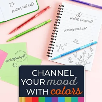 BIC Color Cues 60-Count Mechanical Pencil Set for School Supplies