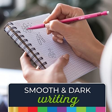 BIC Color Cues 60-Count Mechanical Pencil Set for School Supplies