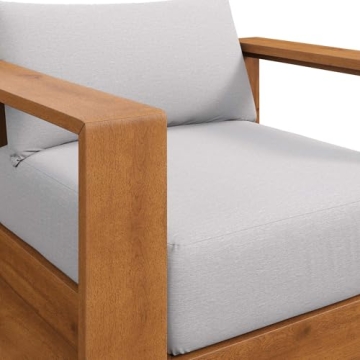 Modway Tahoe Outdoor Patio Chair in Acacia Wood