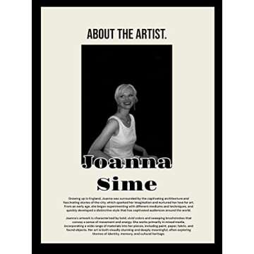 Vanderbeek Art Inspired Decorative Throw Pillow Cover Squiggle 18x18