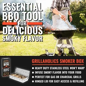 Grillaholics Smoker Box for Perfect Smoky BBQ Flavor