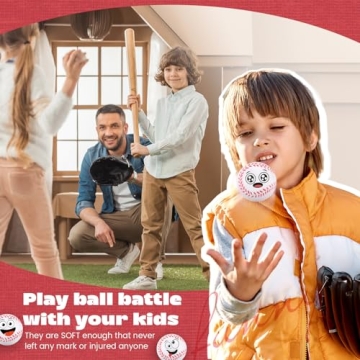 Arrowbash Mini Face Stress Balls Sporty Fun Stress Relief