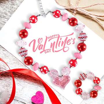 Charming 3 Otters Little Girls Necklace Bracelet Set