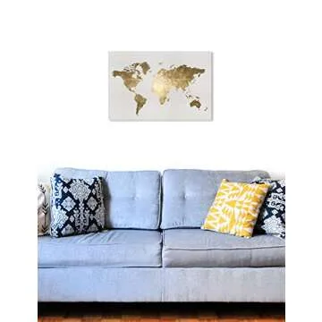 Elevate Your Space with Oliver Gal Maps Wall Art