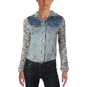 Jessica Simpson Women's "Pixie Coated Suede" Jacket