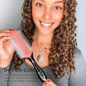 Denman D4 Hairbrush for Effortless Curl Definition and Styling