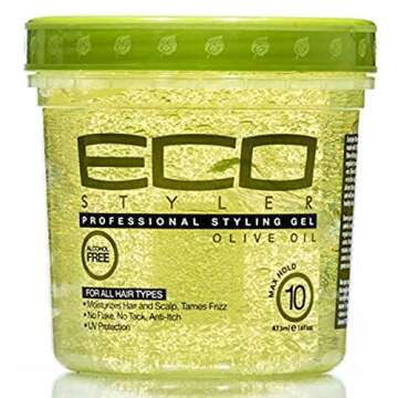 Premium Olive Oil Hair Styling Gel Pack of 2