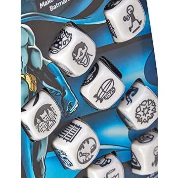Creativity Hub Rory's Store Cubes: DC Comics Batman Dice Game Set