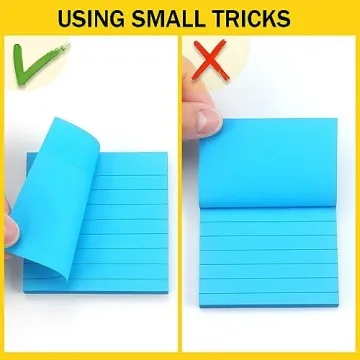 Eastern Wolf Lined Sticky Notes - 3x3 Bright Colors