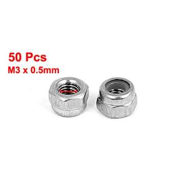 Durable M3 Nylon Insert Lock Nuts for Secure Fastening Solutions