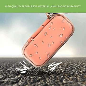 Heart Monitor Case Compatible with AliveCor Kardia Mobile ECG/for KardiaMobile 6L for Apple and Android Device - CASE ONLY (Pink)