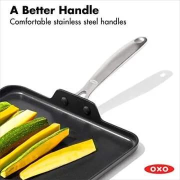 OXO 11" Nonstick Griddle Pan - Durable and Ergonomic Cookware