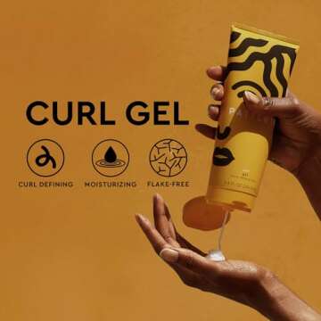 PATTERN Beauty by Tracee Ellis Ross Curl Gel, 3 Fl Oz, Travel Size, Best for Curlies, Coilies and Tight-Textured, 3a to 4c