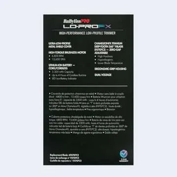 BaBylissPRO Limited Edition High Performance LoPROFX Trimmer - Iridescent