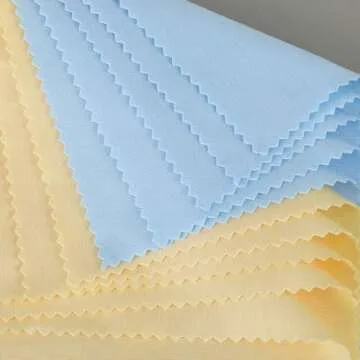 10Pcs Microfiber Instrument Cleaning Cloths for Musicians