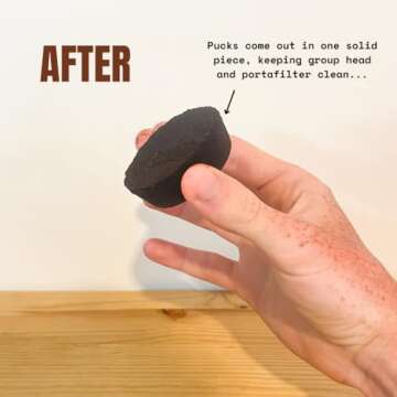 PuckBuddy 53.5mm Espresso Puck Screen Set for Quality Brewing