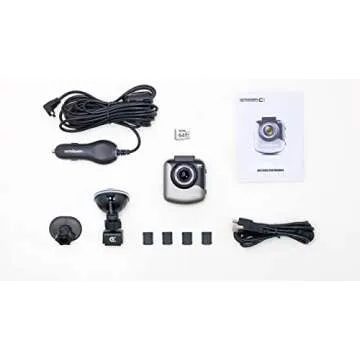 Dash Cam UltraDash C1 Bundle - 1080p Video, Night Vision, G-Sensor