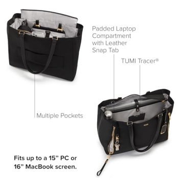 TUMI Voyageur Valetta Tote Stylish Laptop Purse