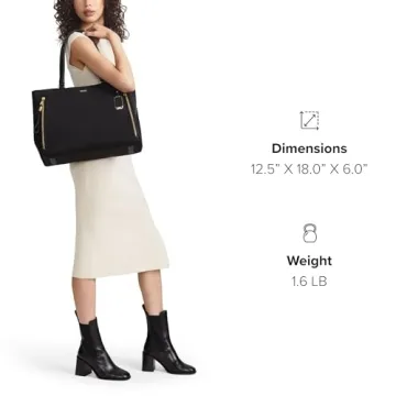 TUMI Voyageur Valetta Tote Stylish Laptop Purse