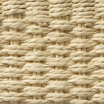 Small Wicker Baskets for Organizing Set of 3