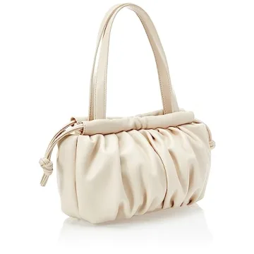 Trendy Faux Leather Scrunch Bag for Stylish Women