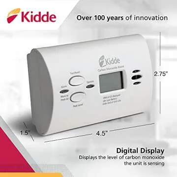 Kidde Carbon Monoxide Detector - Portable & Battery Operated