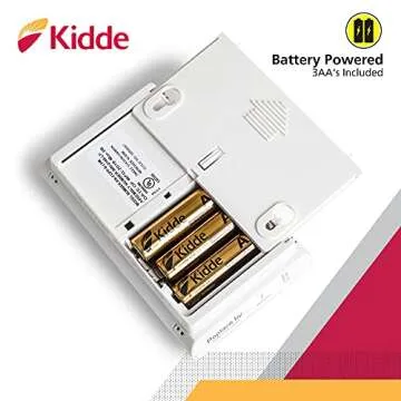Kidde Carbon Monoxide Detector - Portable & Battery Operated