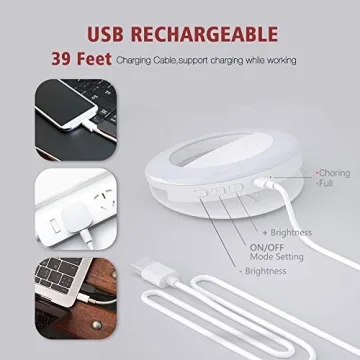 Selfie Ring Light with Clip - Perfect for Photos and Videos