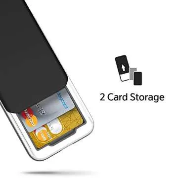 DesignSkin iPhone X Case with Card Holder and Durable Protection