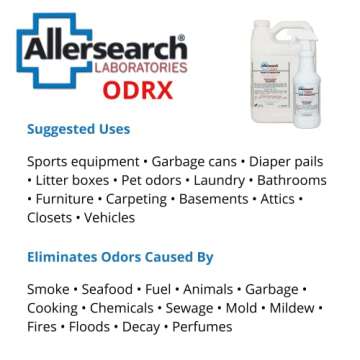 Allersearch ODRX Odor Eliminator 32 Oz - Powerful Odor Neutralizer