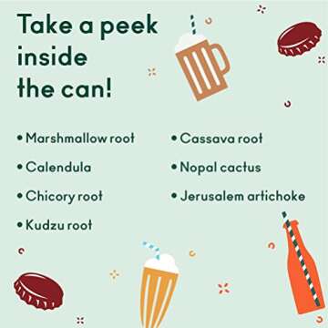 OLIPOP - 4-Flavor Sparkling Tonic Retro Greatest Hits Variety Pack, Prebiotic Soda Sampler, Rich in Botanicals,High Fiber, Vegan, Low-Sugar, Low-Calorie, Non-GMO (12oz, 12-Pack)