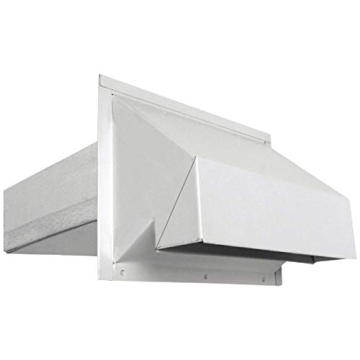 Imperial R2 Premium Exhaust Hood, 3-1/4" x 10" White