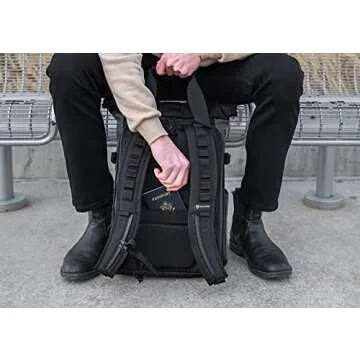 WANDRD All-New PRVKE 21L Photography Travel Backpack - Weather Resistant Camera Bag with Laptop Compartment (Black)