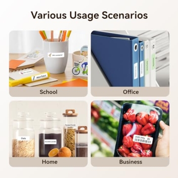 NIIMBOT D110 Mini Bluetooth Label Maker Compact Printer