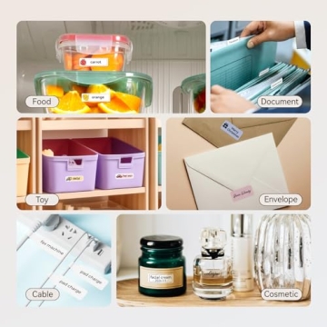 NIIMBOT D110 Mini Bluetooth Label Maker Compact Printer