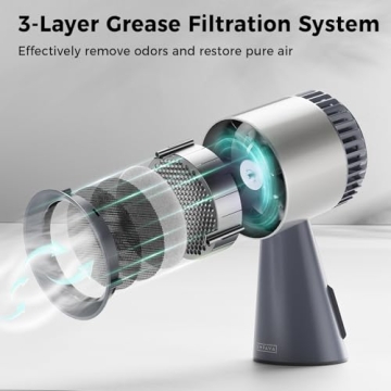 Empava Portable Range Hood - 3-Speed Kitchen Exhaust Fan