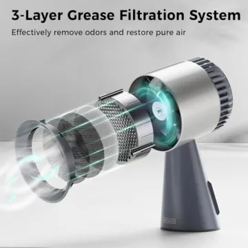 Empava Portable Range Hood - 3-Speed Kitchen Exhaust Fan
