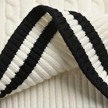 Hyipels Women's Sweater Vest,Y2K Sleeveless Pattern Preppy Style Knitted Crop Tank Top for Girl