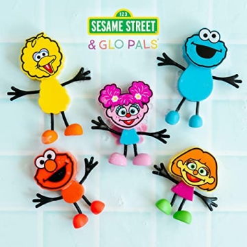 Glo Pals Sesame Street Light-Up Bath Cubes for Kids