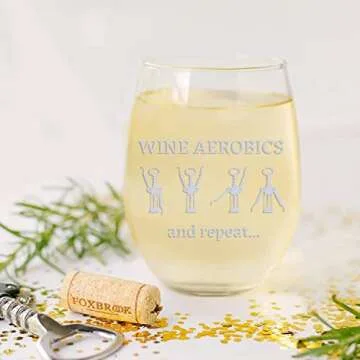 Funny Wine Glasses, Unique Wine Glasses, Fun Stemless Wine Glass, Cute Wine Glasses, Best Friends Wine Glass with Sayings, Wine Gift, Funny Gifts for Friends, Novelty Gifts for Party Decor for Women