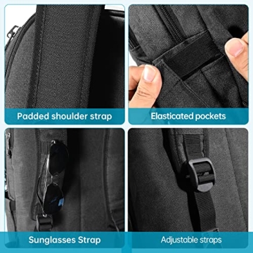 Kopack 15.6 Inch Slim Laptop Backpack Lightweight with USB