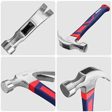 WORKPRO 2 Piece Claw Hammer Set for DIY Enthusiasts