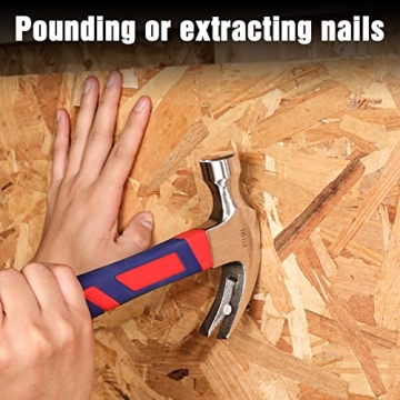 WORKPRO 2 Piece Claw Hammer Set for DIY Enthusiasts