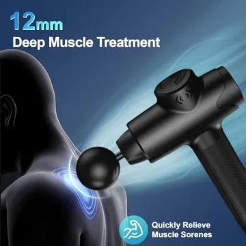 Quiet Deep Tissue Massage Gun for Athletes and Relief